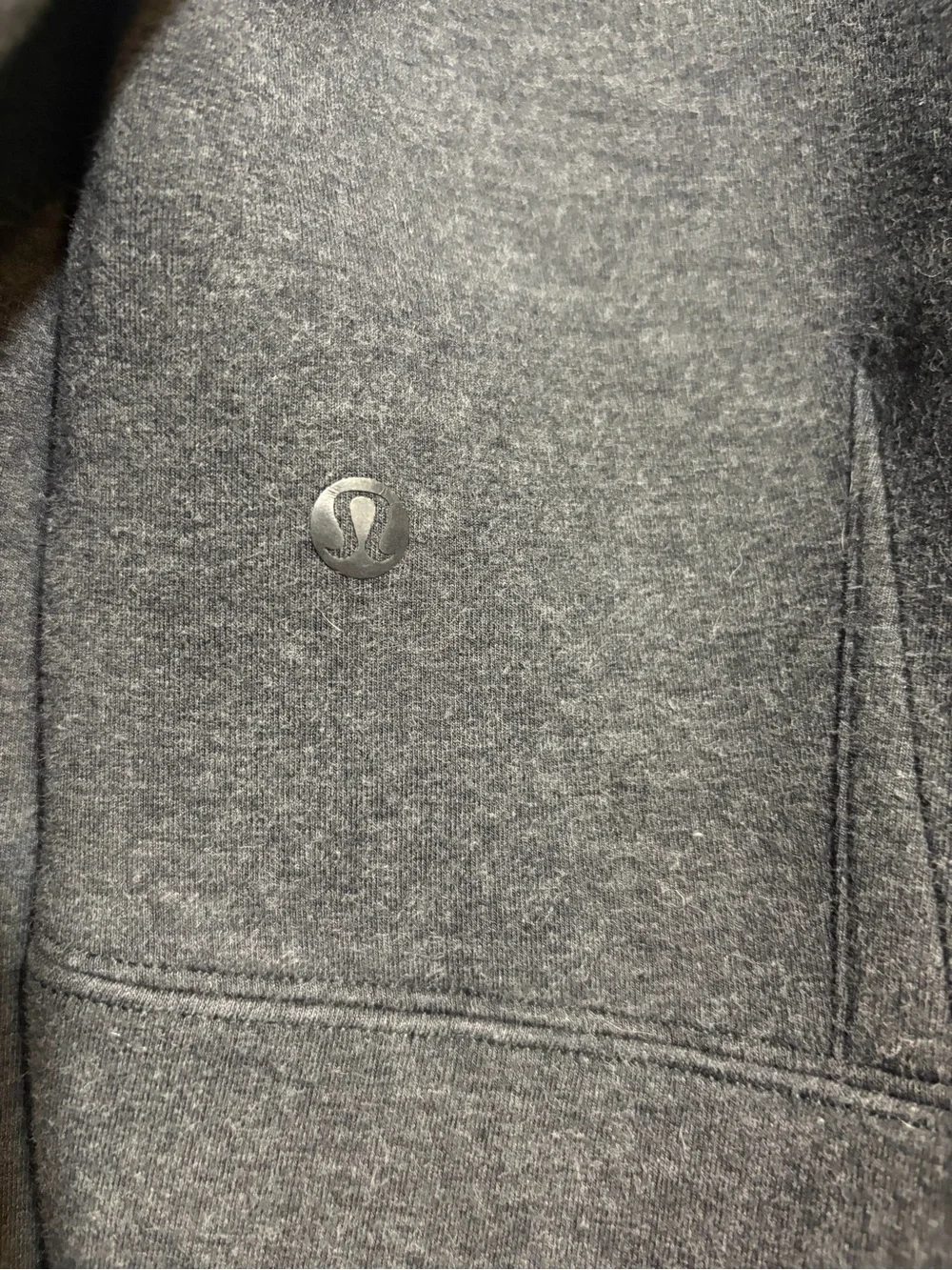 lululemon athletica Charcoal Long-Sleeve Pullover